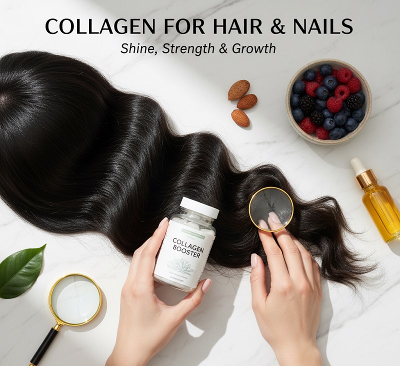 مو و ناخن درخشش و استحکام